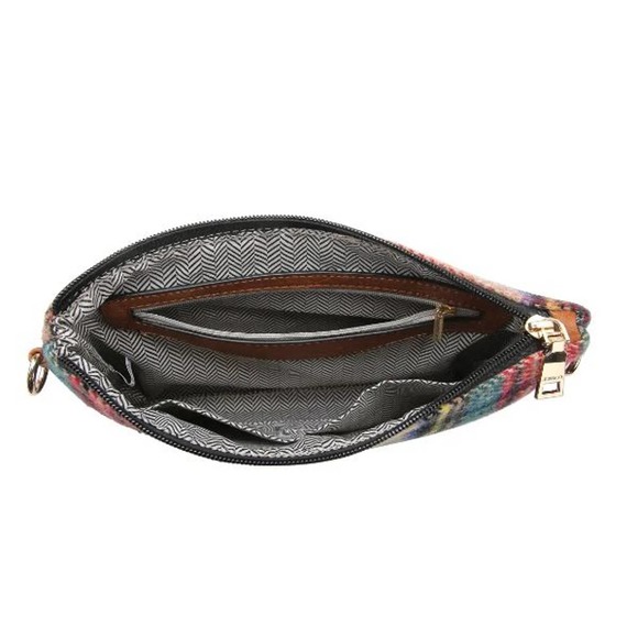 Cow Print Clutch/Crossbody/Wristlet Purse - Picture 2 of 2